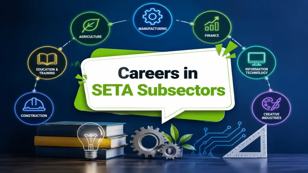 Careers in SETA Subsectors