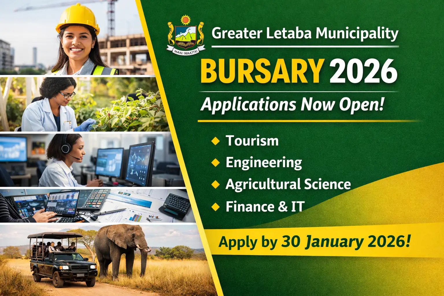 Greater Letaba Municipality Bursary 2026