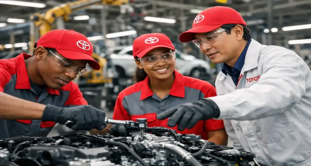 Toyota Learner Maintenance Learnership 2026 in Durban. Open to unemployed South Africans with Matric or technical qualifications.