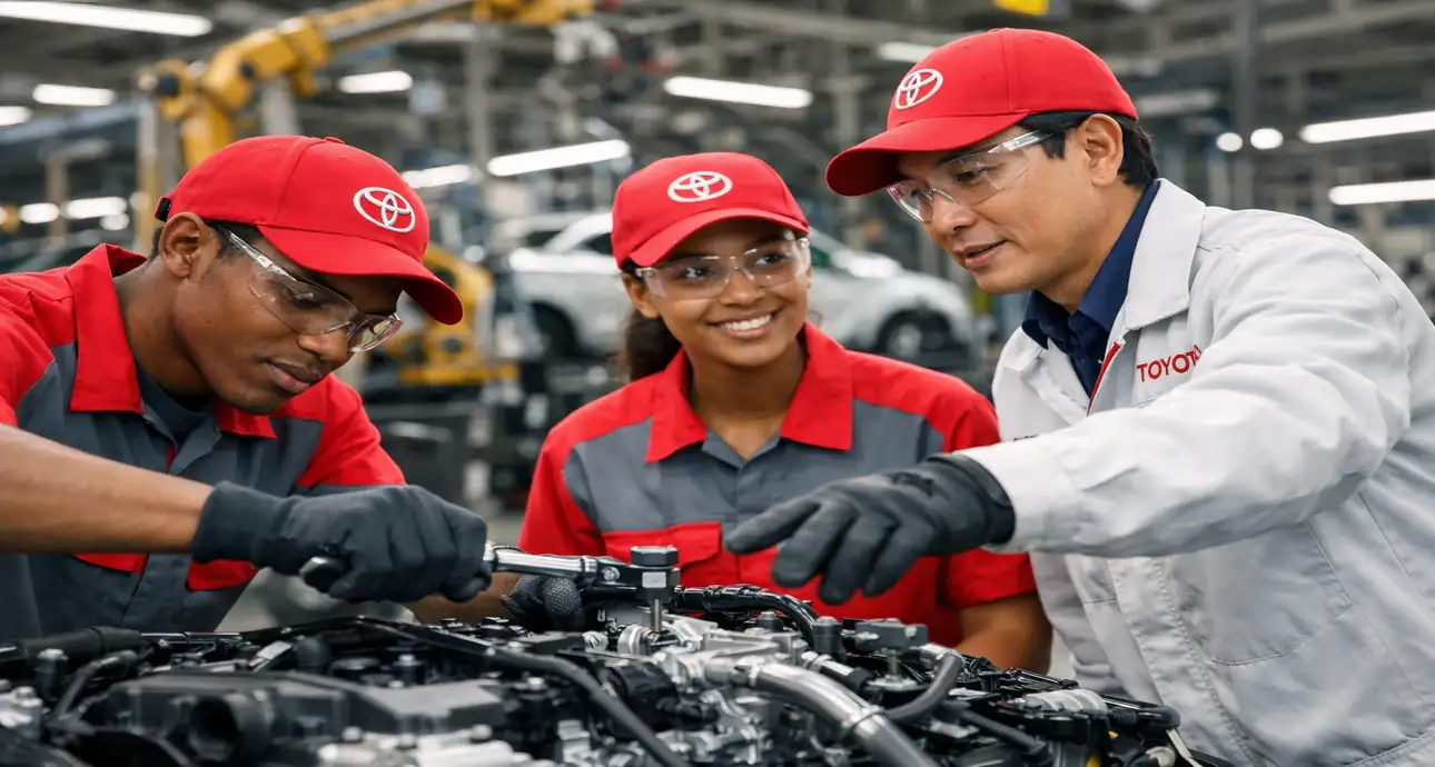 Toyota Learner Maintenance Learnership 2026 in Durban. Open to unemployed South Africans with Matric or technical qualifications.
