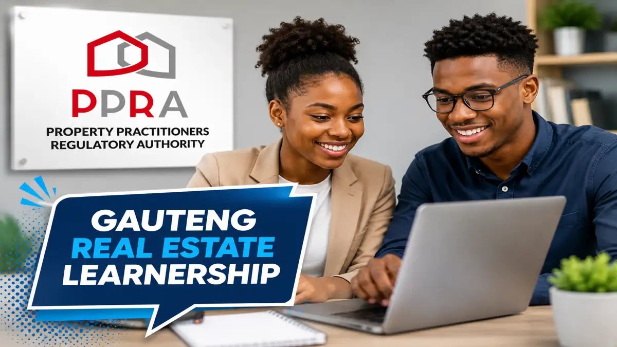 Gauteng Real Estate Learnership learners