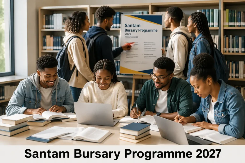 students applying for the Santam Bursary Programme 2027