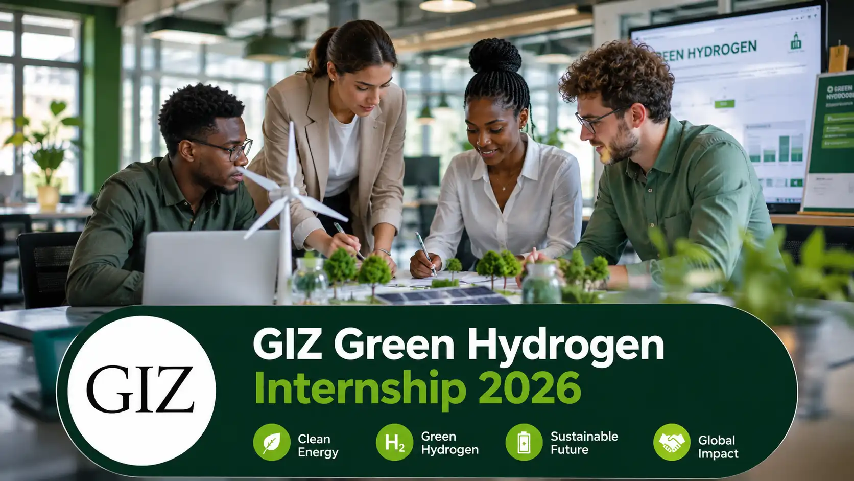 GIZ Green Hydrogen Internship 2026 for South African graduates