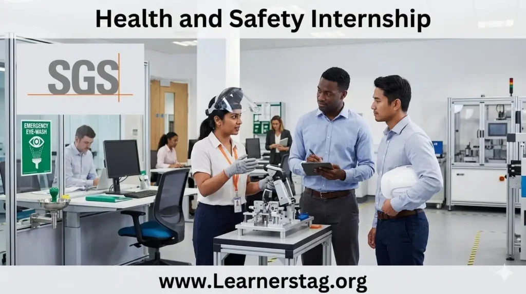 Health and Safety Internship at SGS South Africa