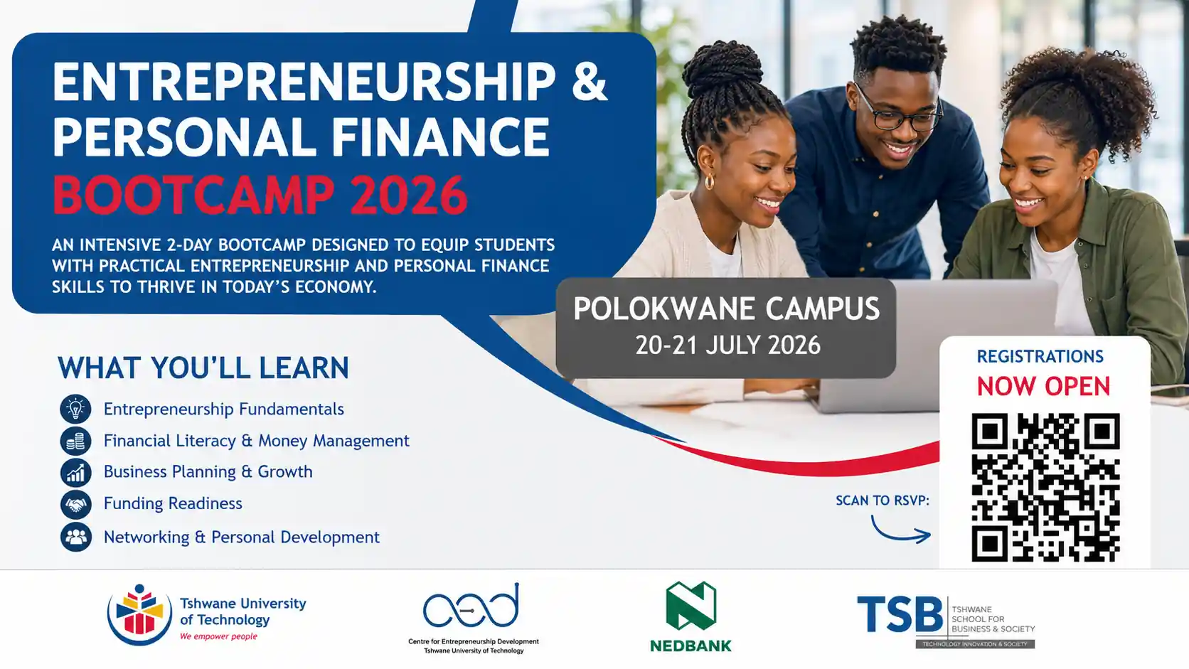 TUT Entrepreneurship & Personal Finance Bootcamp 2026